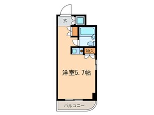 朝日ﾌﾟﾗｻﾞ名古屋ﾀ-ﾐﾅﾙｽｸｴｱ(810)の物件間取画像